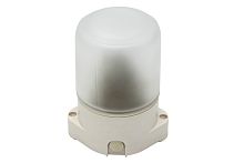 Светильник банный Feron НББ 01-60-001 Е27 220В УХЛ1 Белый IP65 105х138х105мм картинка 